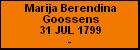 Marija Berendina Goossens