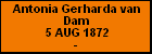 Antonia Gerharda van Dam