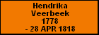 Hendrika Veerbeek