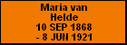 Maria van Helde