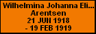 Wilhelmina Johanna Elisabeth Arentsen