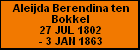 Aleijda Berendina ten Bokkel