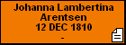 Johanna Lambertina Arentsen