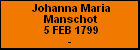 Johanna Maria Manschot