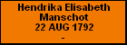 Hendrika Elisabeth Manschot