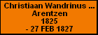 Christiaan Wandrinus Gesinus Arentzen