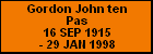 Gordon John ten Pas