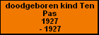 doodgeboren kind Ten Pas