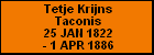 Tetje Krijns Taconis