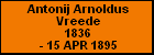 Antonij Arnoldus Vreede