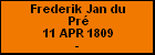 Frederik Jan du Pr