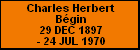 Charles Herbert Bgin