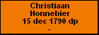 Christiaan Honnebier