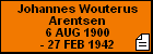 Johannes Wouterus Arentsen
