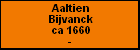 Aaltien Bijvanck
