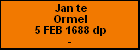 Jan te Ormel
