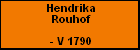 Hendrika Rouhof