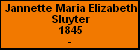 Jannette Maria Elizabeth Sluyter
