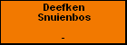 Deefken Snuienbos