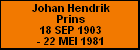 Johan Hendrik Prins