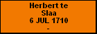 Herbert te Slaa