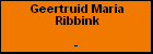 Geertruid Maria Ribbink