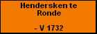 Hendersken te Ronde