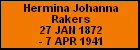Hermina Johanna Rakers