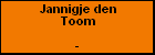 Jannigje den Toom