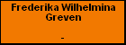 Frederika Wilhelmina Greven