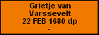 Grietje van Varssevelt