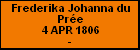 Frederika Johanna du Pre