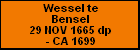 Wessel te Bensel