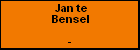 Jan te Bensel