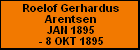 Roelof Gerhardus Arentsen