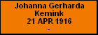 Johanna Gerharda Kemink