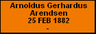 Arnoldus Gerhardus Arendsen