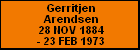 Gerritjen Arendsen