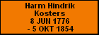Harm Hindrik Kosters