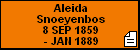 Aleida Snoeyenbos