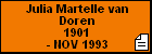Julia Martelle van Doren