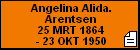 Angelina Alida. Arentsen