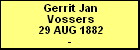 Gerrit Jan Vossers