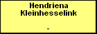Hendriena Kleinhesselink