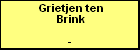 Grietjen ten Brink