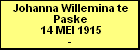 Johanna Willemina te Paske