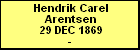 Hendrik Carel Arentsen