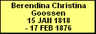 Berendina Christina Goossen