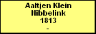 Aaltjen Klein Nibbelink