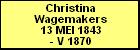 Christina Wagemakers